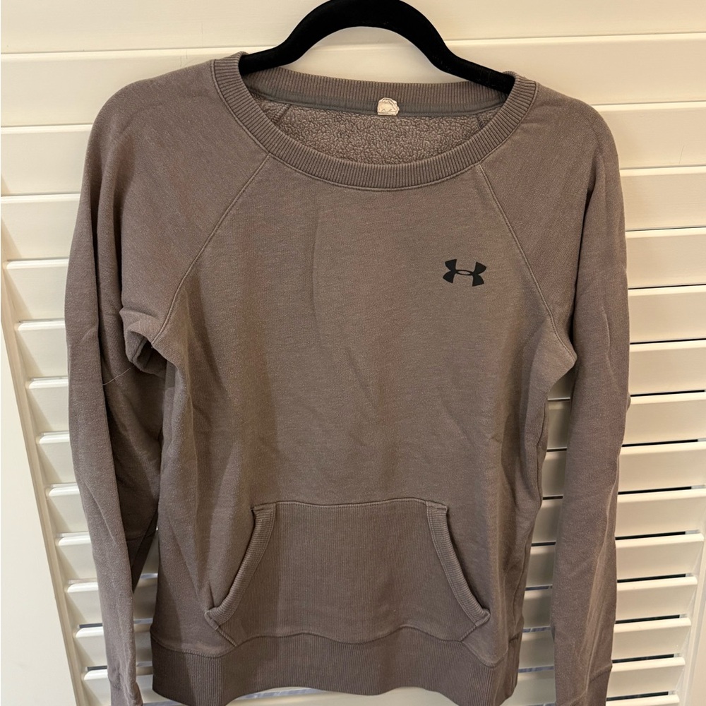 Under Armour Women's Taupe Sweatshirt